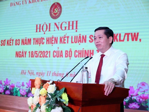 Đảng ủy Khối Doanh nghiệp Trung ương sơ kết 3 năm thực hiện Kết luận số 01-KL/TW