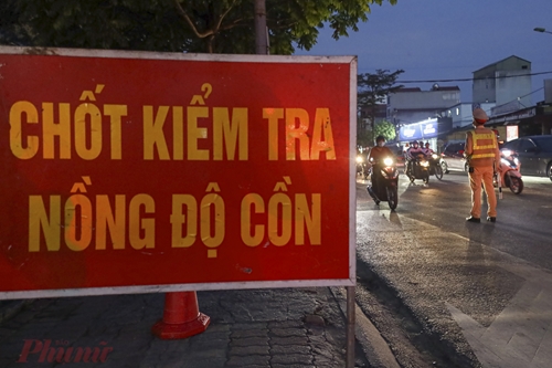 Công an giao thông cấp huyện được kiểm tra nồng độ cồn trên những cung đường nào?