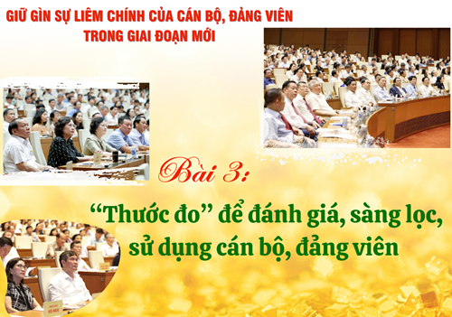 Bài 3: “Thước đo” để đánh giá, sàng lọc, sử dụng cán bộ, đảng viên