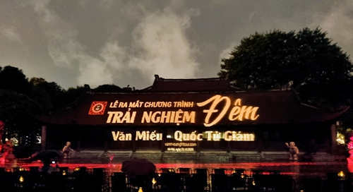 Trải nghiệm đêm Văn Miếu - Quốc Tử Giám