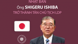 Ông Shigeru Ishiba trở thành tân Chủ tịch đảng LDP cầm quyền ở Nhật Bản