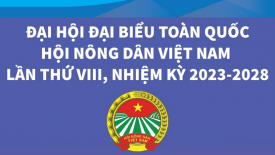 Đại hội đại biểu toàn quốc Hội Nông dân Việt Nam lần thứ VIII, nhiệm kỳ 2023 - 2028