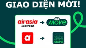 AirAsia MOVE ra mắt giao diện mới trong hành trình chuyển mình