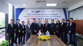 CME Solar Investment và Vista Global - Samsung C&T hợp tác phát triển năng lượng mặt trời áp mái tại Việt Nam