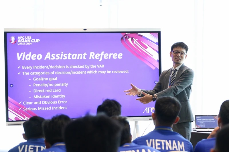 VAR được áp dụng tại Vòng chung kết U23 châu Á 2024