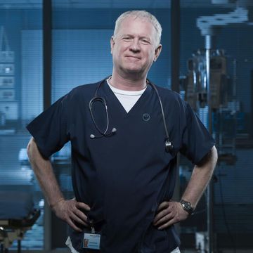 Casualty star Derek Thompson explains Charlie exit