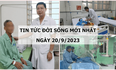 Tin tức đời sống mới nhất ngày 20/9: Tự mua thuốc điều trị, thanh niên nhận hậu quả đáng sợ