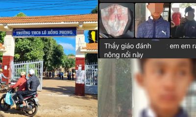 Xác minh nguyên nhân thầy giáo thể dục đánh nam sinh chảy máu mũi ở Đắk Lắk