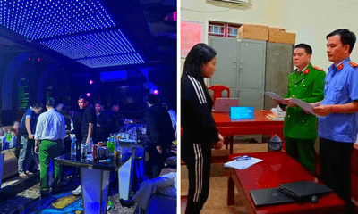 Mở "tiệc" ma túy trong phòng VIP quán karaoke, nhóm nam nữ bị bắt quả tang