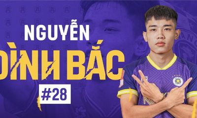 Tiền đạo trẻ Nguyễn Đình Bắc khoác áo số bao nhiêu khi gia nhập Hà Nội FC?