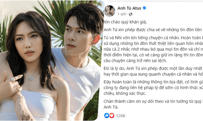 Anh Tú lên tiếng bác tin đồn nhắn tin "đong đưa" với cô gái lạ