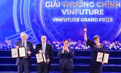 Chủ nhân Giải thưởng Chính VinFuture tiếp tục được trao giải Nobel