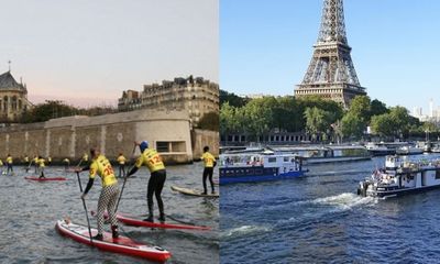 Cuộc đua bơi thử nghiệm trước thềm Olympic Paris 2024 bị hủy do nước sông Seine bị ô nhiễm