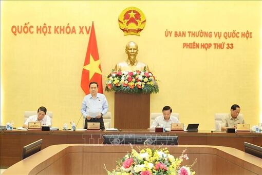 Kết luận của Ủy ban Thường vụ Quốc hội về sắp xếp đơn vị hành chính cấp huyện, cấp xã