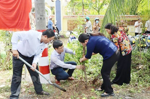 Lan tỏa phong trào trồng cây xanh trong cộng đồng