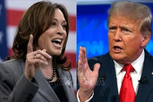 Ông D.Trump tuyên bố không tham gia cuộc tranh luận khác với bà K.Harris