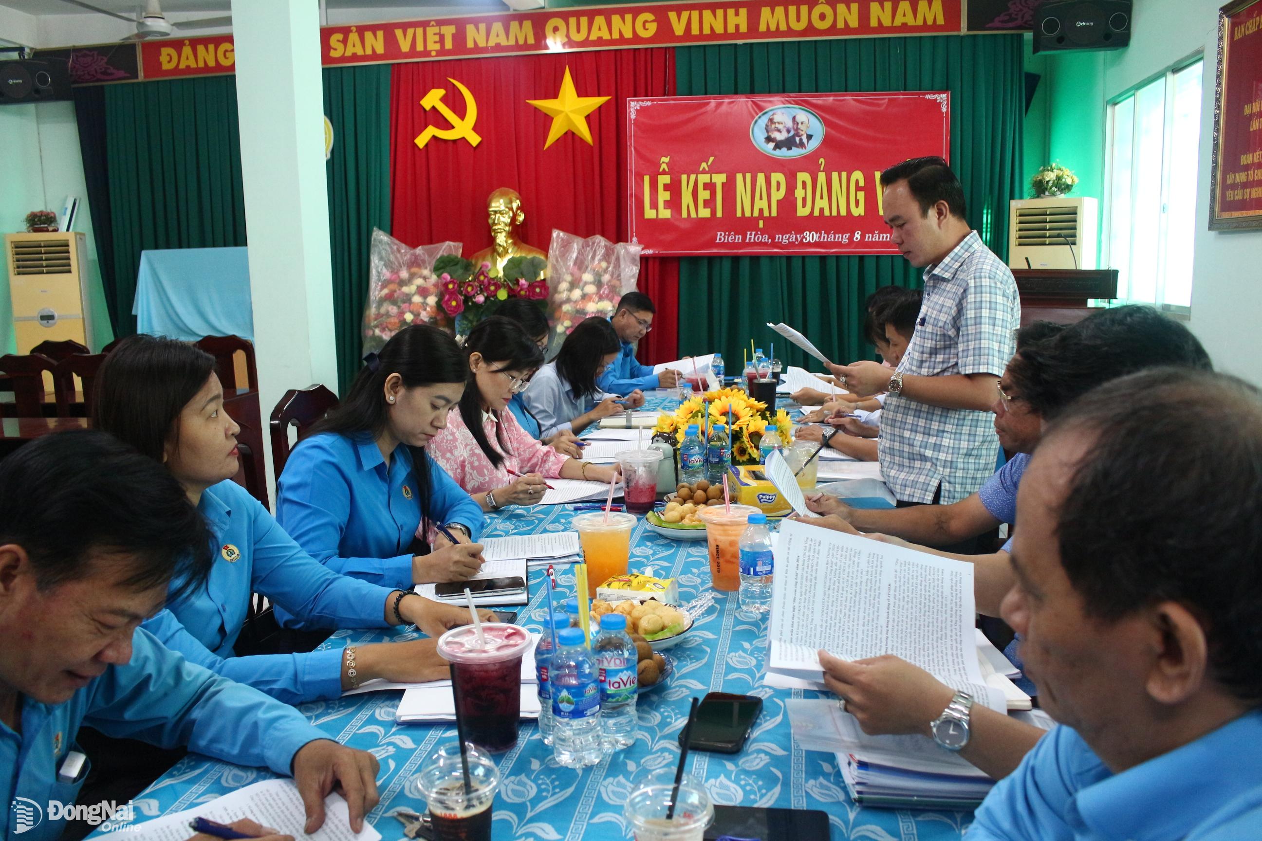 Cần rà soát lại các chỉ tiêu Công đoàn cấp trên giao để có giải pháp hoàn thành đúng kế hoạch