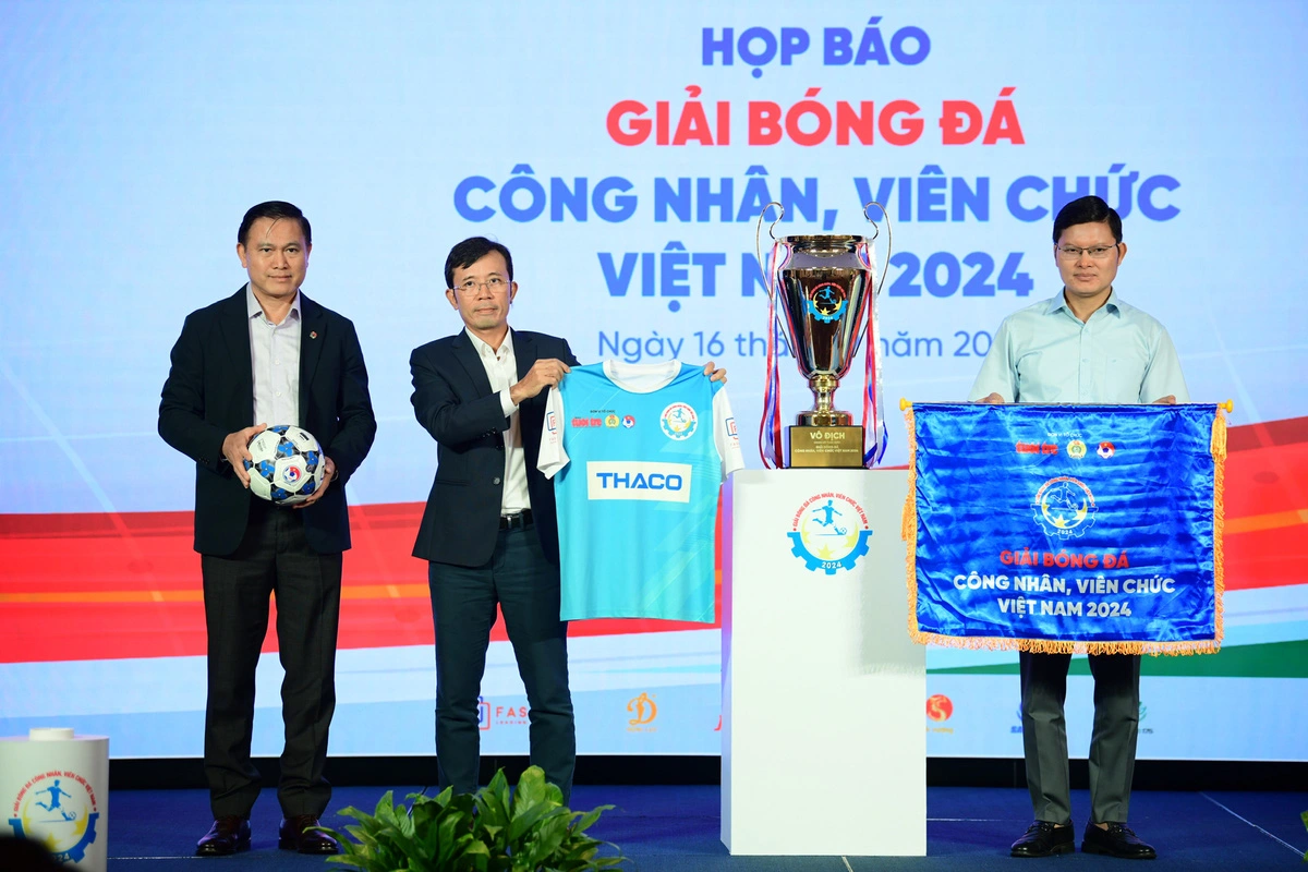 Hơn 60 đội tham dự Giải bóng đá công nhân, viên chức Việt Nam 2024