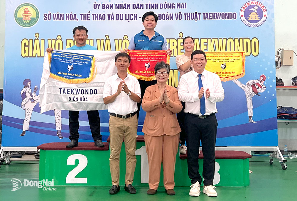 Nhơn Trạch dẫn đầu Giải vô địch và vô địch trẻ taekwondo tỉnh Đồng Nai năm 2024