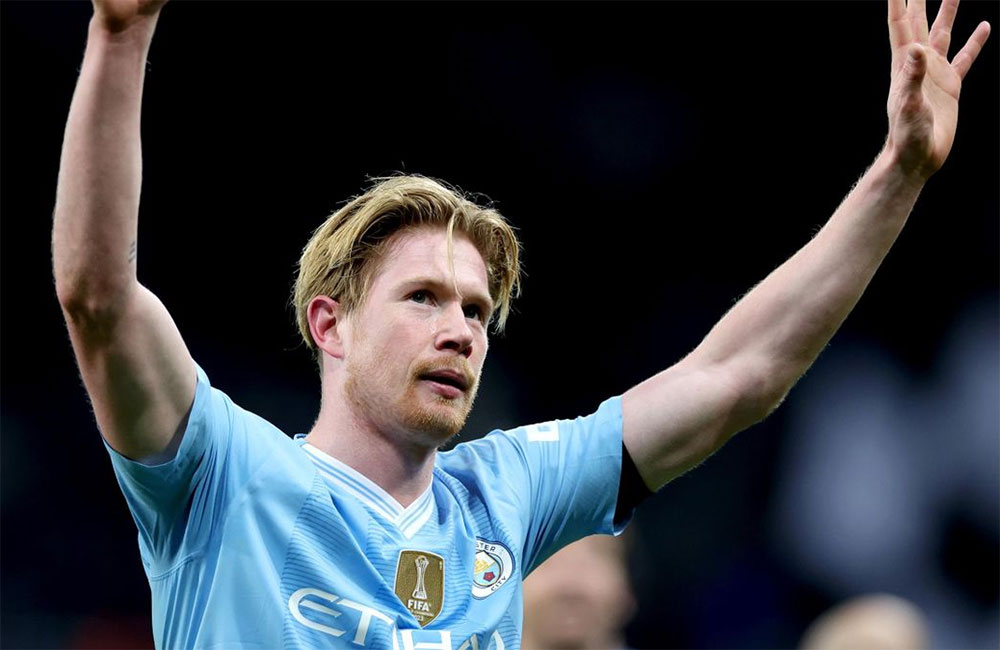 Ngả mũ thán phục trước Kevin de Bruyne