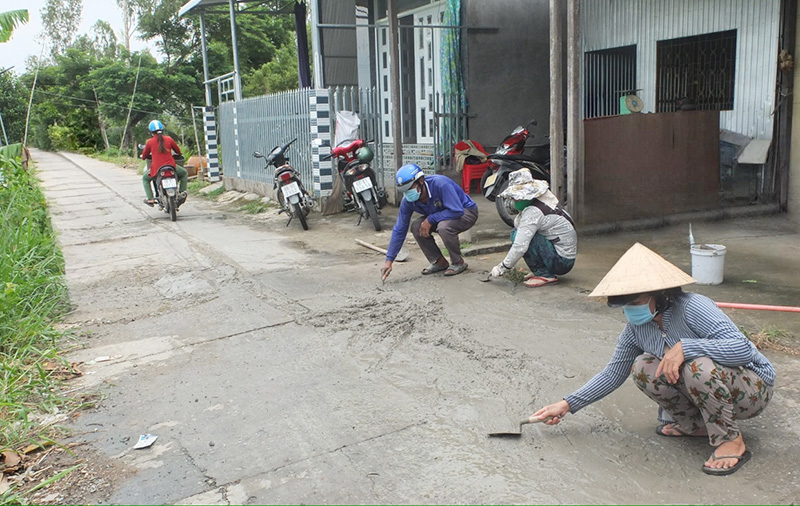 “Ngày đại đoàn kết vì cộng đồng” góp phần xây dựng nông thôn mới