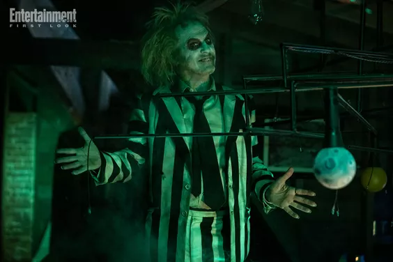 Beetlejuice Beetlejuice... Beetlejuice returns in first look at Michael Keaton, Winona Ryder