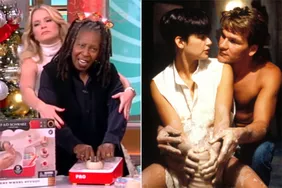 Whoopi Goldberg, Sara Haines tái hiện cảnh sex gốm ma ướt át trên The View