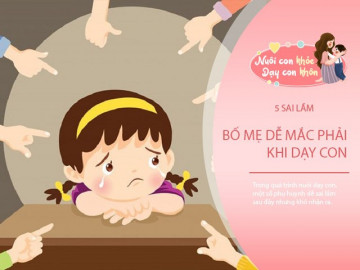 5 sai lầm trong cách nuôi dạy, có vẻ hợp lý nhưng khiến con không thể làm chủ cuộc đời