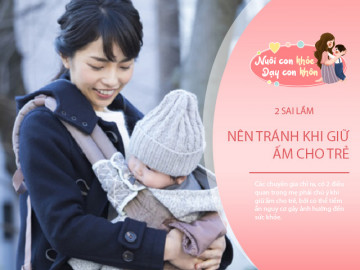 Sai lầm của mẹ khi mặc ấm cho con khiến trẻ dẽ bị ho vào những ngày lạnh Dạy con 6-12 tháng