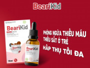 Sắt Bearikid - Phòng ngừa thiếu máu thiếu sắt cho trẻ