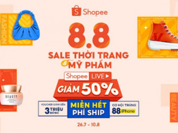 Săn iPhone, voucher giảm đến 888.000 đồng cùng loạt ưu đãi “xịn” tại 1.8 Tiệc Sale Mở Màn