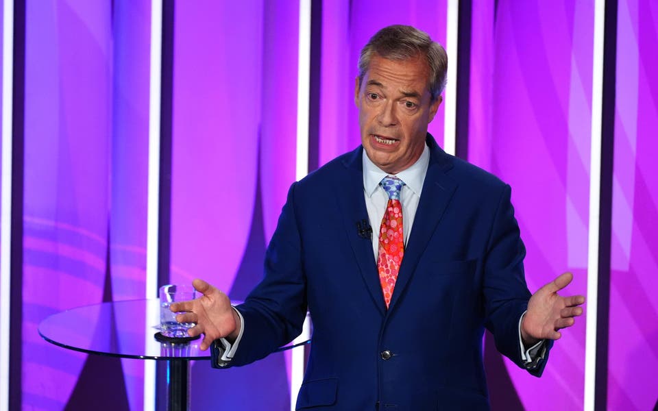 Labour và Torries bật lửa Anh Quốc Cải cách và Farage