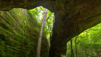 This Historic Hike Rewards You With The Biggest Arch In Eastern America Along The Trail