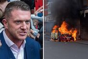 Tommy Robinson đang chuẩn bị đi nghỉ mát ở Cyprus khi những người ủng hộ nổi loạn ở Anh Tommy Robinson đã được nhìn thấy thư giãn tại một khu nghỉ dưỡng trong khi những người ủng hộ ông ta đốt xe và...