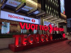 Vốn điều lệ Techcombank đứng thứ 2 toàn ngành