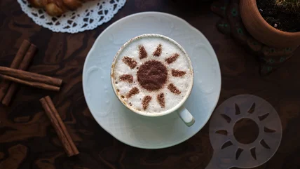 Be A Creative Coffee Connoisseur And Use A Stencil To Perfect Latte Art