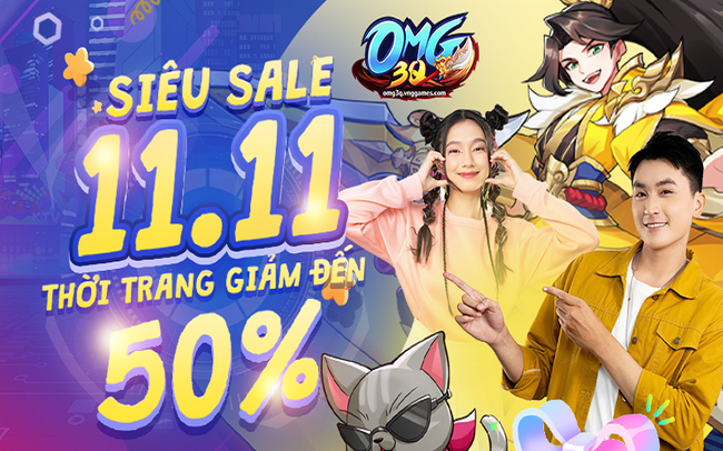 Bật chế độ "săn sale" cùng OMG 3Q – VNG: Mùa sale lớn nhất và duy nhất trong năm 2023!