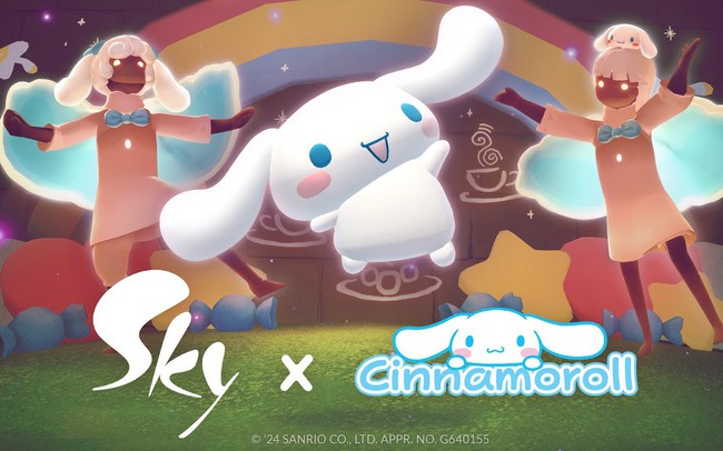 Cinnamoroll đáng yêu xuất hiện tại tiệm cà phê mới toanh nhà Sky: Children of the Light