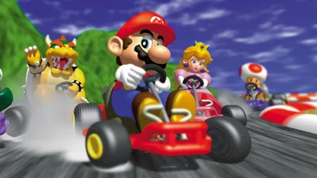 Mario huyền thoại Kart 64 Speedving tiết kiệm được một cú trượt tuyết với một âm mưu gần như bất khả thi và phá vỡ kỷ lục thế giới cũ của mình