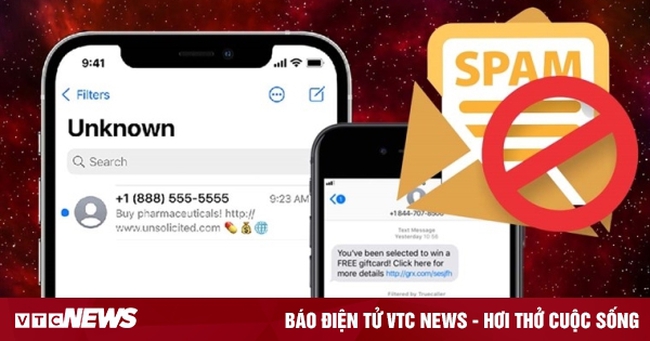 Cách ẩn tin nhắn spam từ người lạ trên iPhone