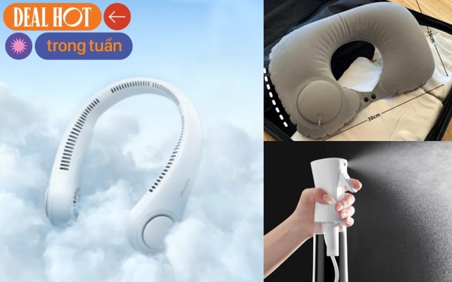 Chỉ từ 9.000đ: Săn sale sớm loạt sản phẩm chống nóng, phụ kiện du lịch cho dịp nghỉ lễ sắp tới