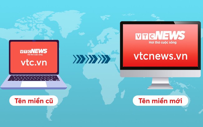 Báo điện tử VTC News đổi tên miền vtc.vn sang vtcnews.vn