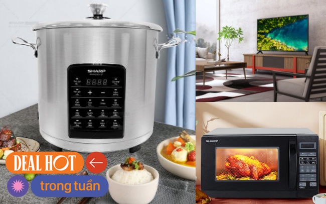 Noel sale to: Đồ LG, Xiaomi, Sharp, Cuckoo giảm đến 50%, đủ từ đồ điện tử đến đồ gia dụng