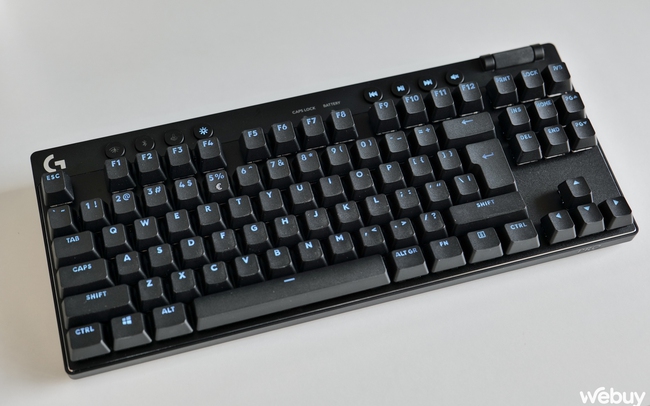 Fan Logitech có thêm mẫu phím cơ mới: Layout TKL, có đủ phím chức năng, chỉnh âm lượng riêng, giá 4,79 triệu đồng