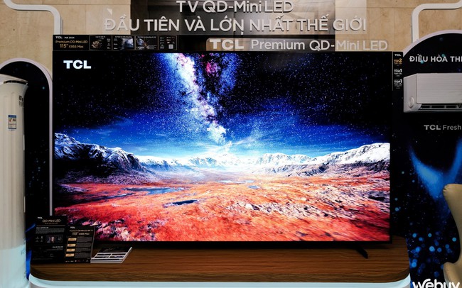 Kế hoạch đằng sau việc TCL quyết định mang TV QD-Mini LED 115 inch lớn nhất thế giới về Việt Nam