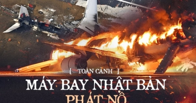 Toàn cảnh vụ máy bay Nhật Bản phát nổ: Cú va chạm kinh hoàng trên đường băng và phép màu 90 giây giúp cứu sống gần 400 hành khách