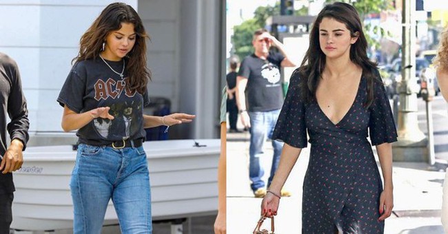 Selena Gomez tăng cân vẫn mặc đẹp