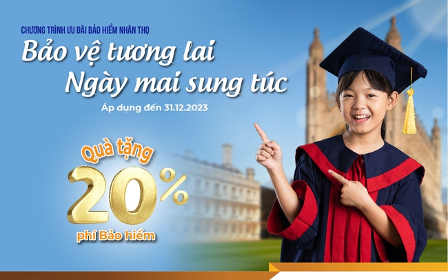 LPBank tặng khách hàng sổ tiết kiệm trị giá 20% phí bảo hiểm thực thu năm đầu