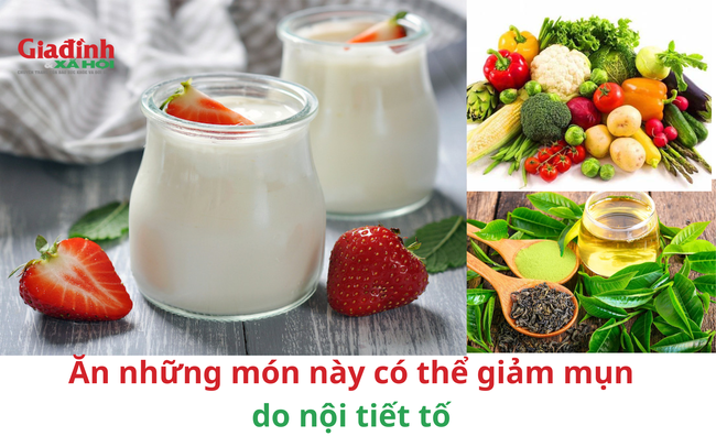 Ăn những món này có thể giảm mụn do nội tiết tố