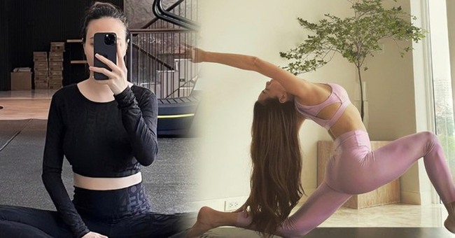 Hà Hồ, Đàm Thu Trang và các mẹ bỉm Vbiz chăm tập yoga sau sinh: Không những giảm cân mà còn được thêm loạt lợi ích